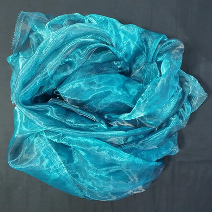 Two-Tone Iridescent Holographic Organza Fabric - Image 5