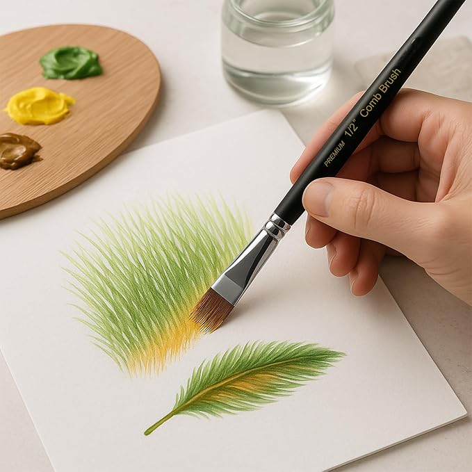 Paint Brush Comb Set - Image 5