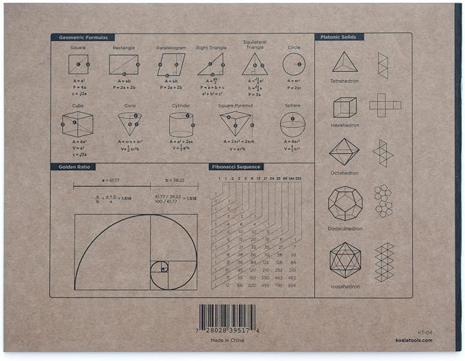 KOALA TOOLS | 2-Point Drawing Perspective Notebook | 10.35" x 8", 60 pp. - Image 4