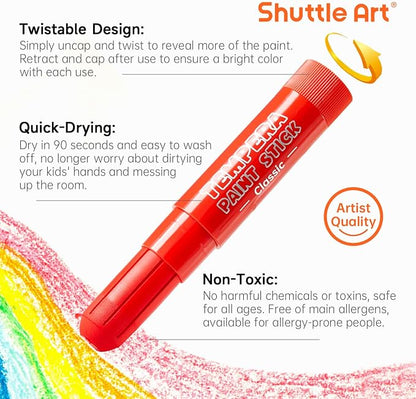 Shuttle Art Tempera Paint Sticks - Image 3