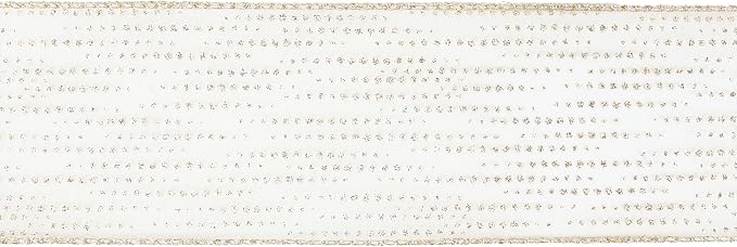 MEEDEE Champagne Gold Wired Ribbon - Image 8