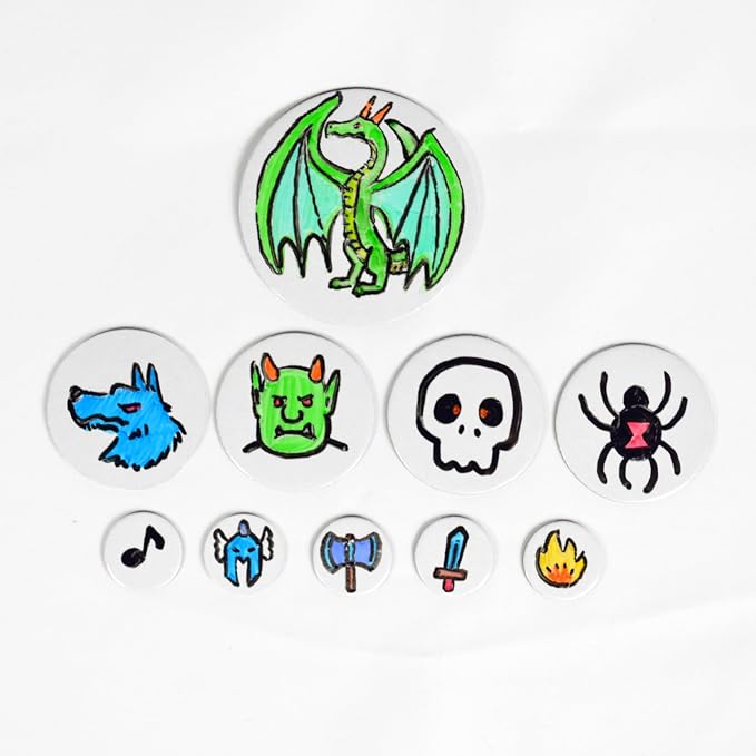 Apostrophe Games Dry Erase Tokens - Image 6