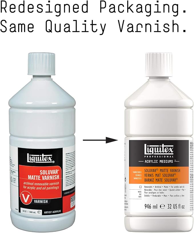 Liquitex Professional Soluvar Matte Varnish - Image 2