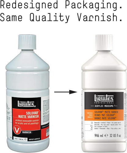 Liquitex Professional Soluvar Matte Varnish - Image 2