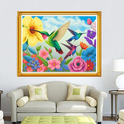 Dimensean Stamped Cross Stitch Kits Full Range of Embroidery Patterns Starter - Image 2