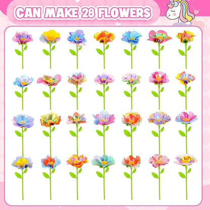 cosone DIY Fabric Flower Bouquets Toys Accessories - Image 2
