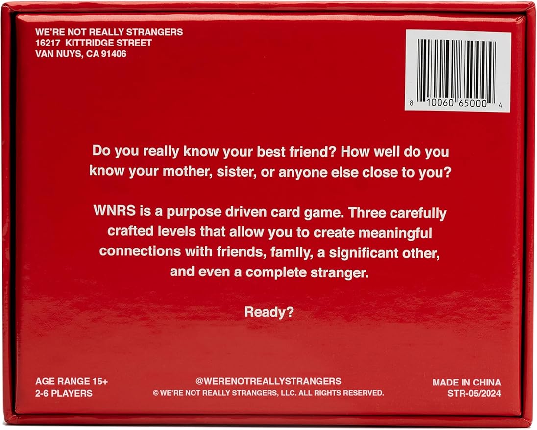 WE'RE NOT REALLY STRANGERS Card Game - Image 2