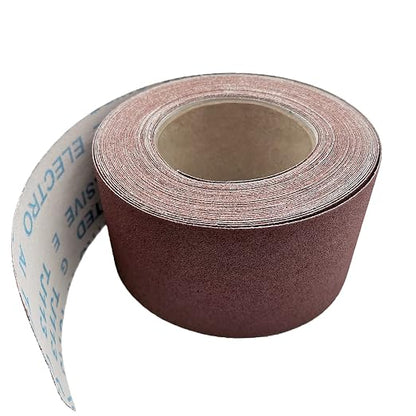 150 Grit Sandpaper Roll, 3 Inch x 49 Feet Emery Cloth Roll Aluminum Oxide - Image 4