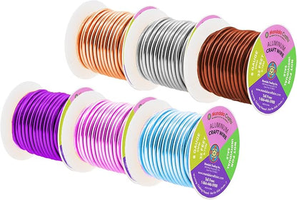 Mandala Crafts 8 Gauge Anodized Aluminum Craft Wire - Image 2
