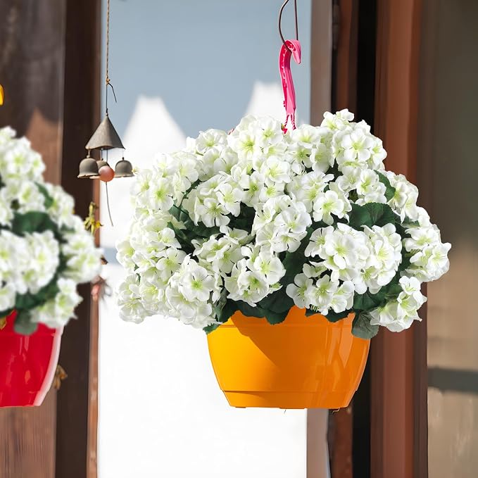 Hananona Artificial Geranium Flowers - Image 4