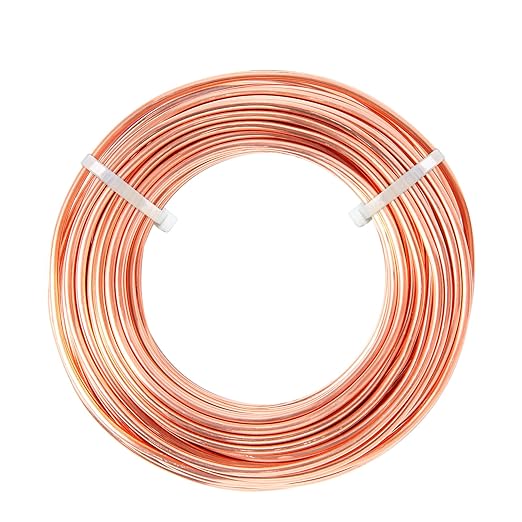 8 Gauge3.2 mm 6.5 feet 5 oz 99.9% Dead Soft Copper Wire - Image 7