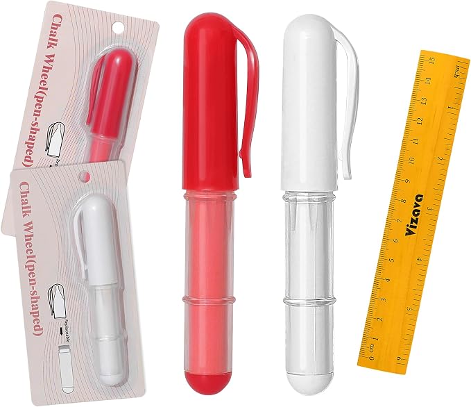 Fabric Chalk Markers for Sewing, Crafting|Erasable Tailor Chalk|Work on Various by Unknown