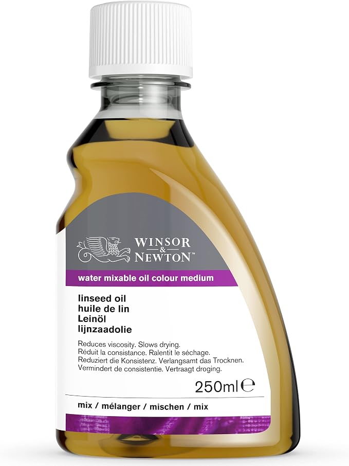 Winsor & Newton Artisan Linseed Oil, 250ml bottle - Image 9