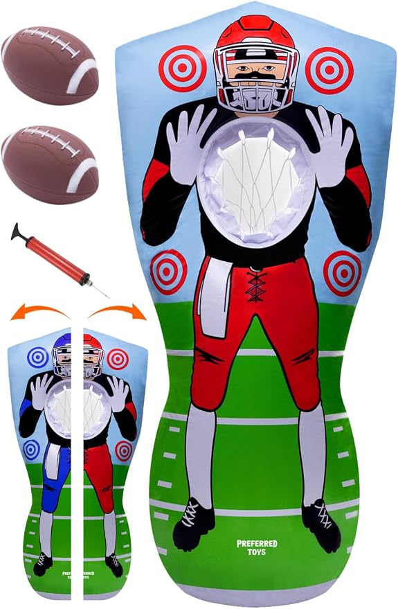 Inflatable Football Target by PreferredToys