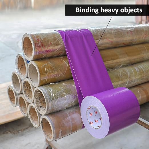 BOMEI PACK 6" Purple Duct Tape Heavy Duty, 6 Inch x 60 Yards Purple Wide Rol - Image 7