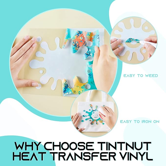 Tintnut Splash Heat Transfer Vinyl Roll - Image 3