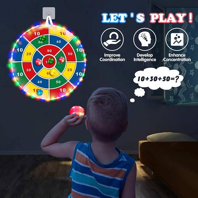 Kids Dart Board Game Set-29 inchs, Board Games - Image 5