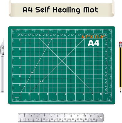 anezus Self Healing Sewing Mat, Rotary Cutting Mat Double Sided 5-Ply Craft - Image 8