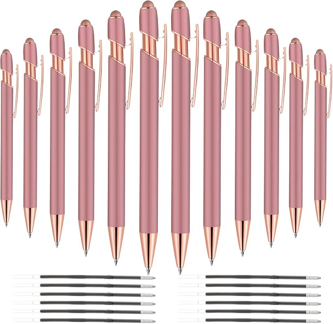 12 PCS 2 in 1 Stylus Ballpoint Pen by FIRCRE