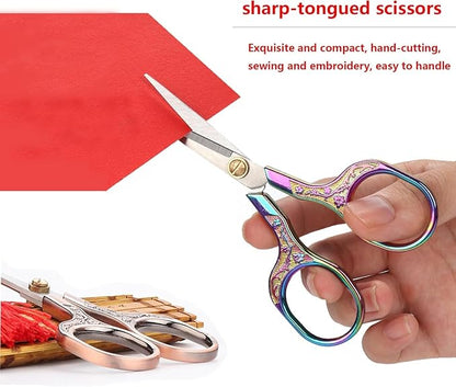 Small sharp scissors-5 Inch Precision Scissors - Image 5