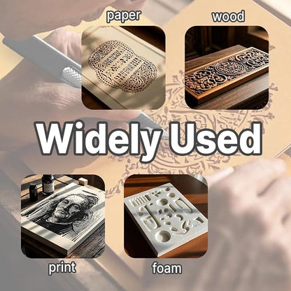 3 PCS Exacto Knife, Hidden Blade Design at The End, Comes - Image 9