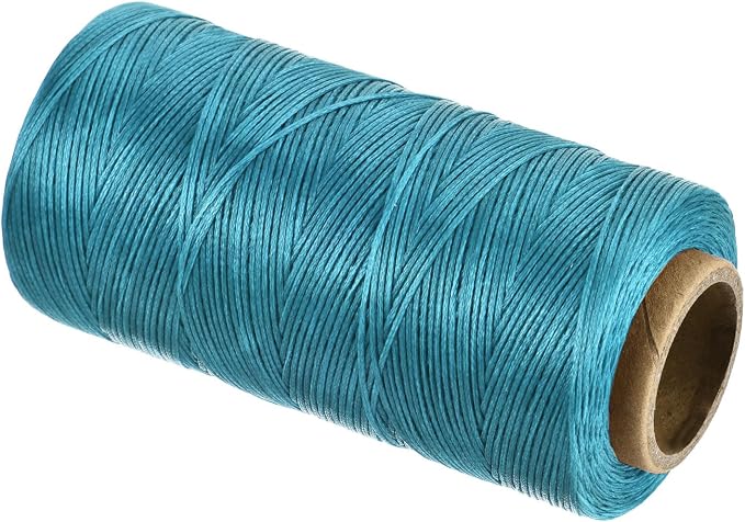 MECCANIXITY Waxed Thread, 197 Yard 1mm 210D Flat Wax Thread Polyester Waxed by MECCANIXITY
