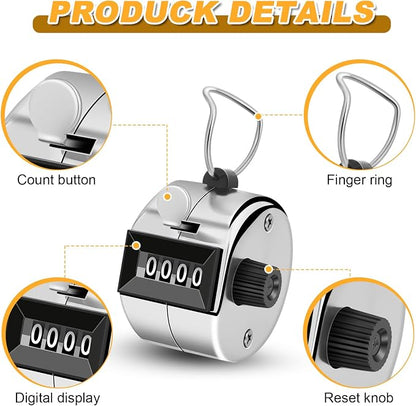 2 Pcs Clicker Counter, Hand Tally Counter - Image 7