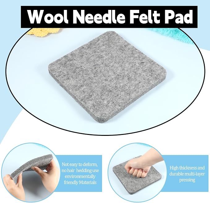 Needle Felting Pad, 6×6 in Needle Felting Mat - Image 6