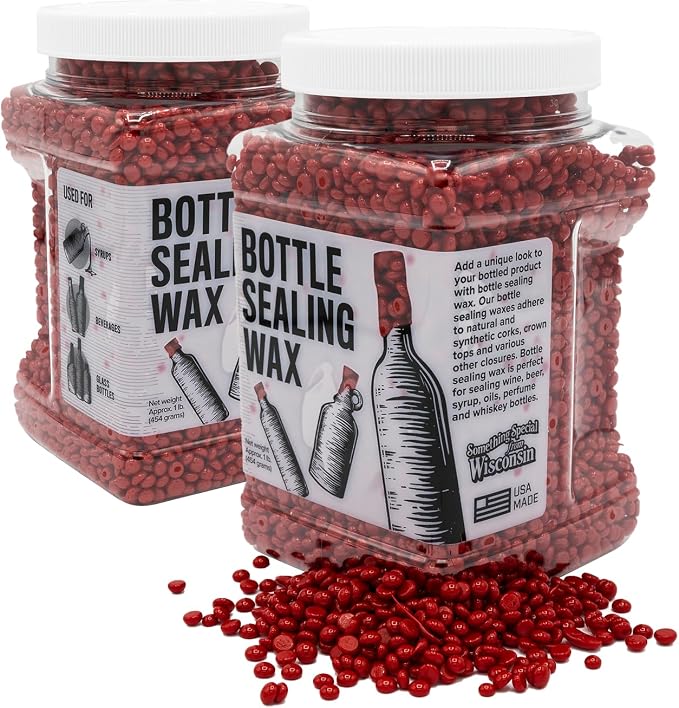 Blended Waxes, Inc. Bottle Sealing Wax Beads, Premium Pastille Wax Seal Beads - Image 4