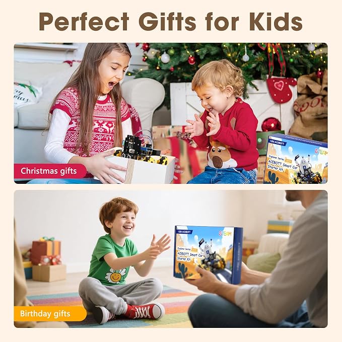 Robotics Kit for Kids Ages 8–12 12-16, ACEBOTT Smart Robot Car Kit - Image 9
