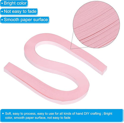 PATIKIL 120pcs Quilling Paper Strips Paper Flowers Quilling Kits 3/8" Origami - Image 3