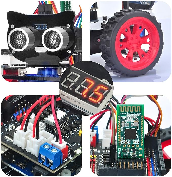 OSOYOO Smart Robot Car kit for Arduino to Learn Programming and Get Hands on - Image 6