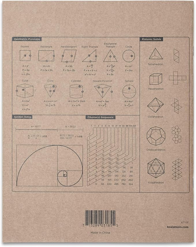 KOALA TOOLS | Graph Paper Notebook | 7.75" x 9.75", 60 pp. - Image 3