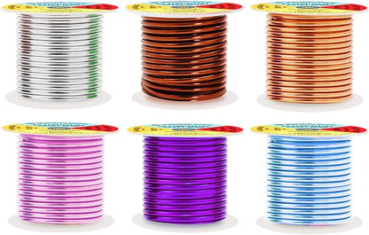 Mandala Crafts 10 Gauge Anodized Aluminum Craft Wire by MandalaCrafts