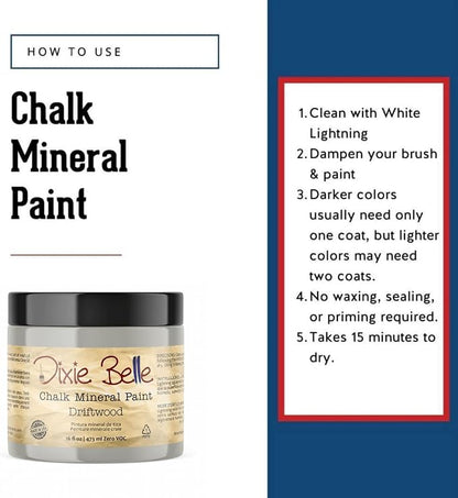 Dixie Belle Paint Company Chalk Finish Furniture Paint - Image 3