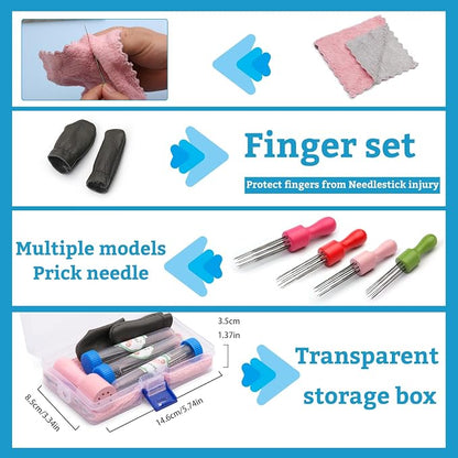 IMZAY 60 Pcs Wool Felting Needles, 3 Sizes Felting Needles - Image 6