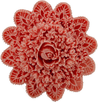 Lace Flower Silicone Mold for Candle, Cake Decorating, Ploymer Clay - Image 3