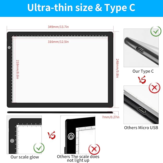 Elice A4 LED Tracing Light Box - Image 2