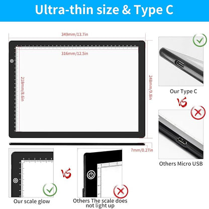 Elice A4 LED Tracing Light Box - Image 2