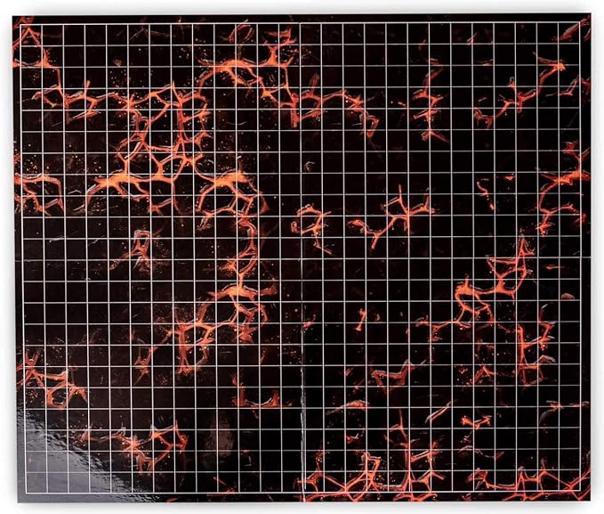 Hexers Role-Playing Game Board Mat, Square Grid Terrains, 8 Different terrains - Image 10