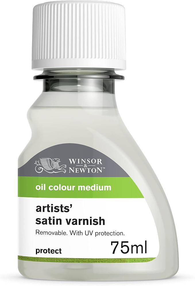 Winsor & Newton Professional Artists' Satin Varnish, 75ml Bottle by WinsorNewton