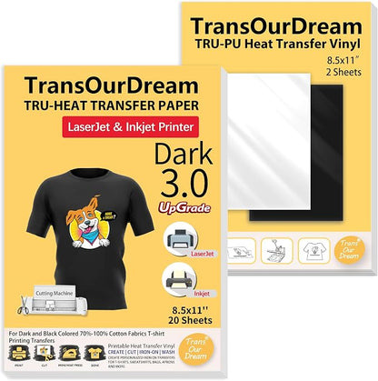 TransOurDream Iron on Heat Transfer Paper by TransOurDream