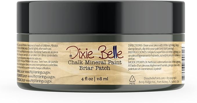 Dixie Belle Paint Company Chalk Finish Furniture Paint – Briar Patch – Matte by DixieBellePaintCompany