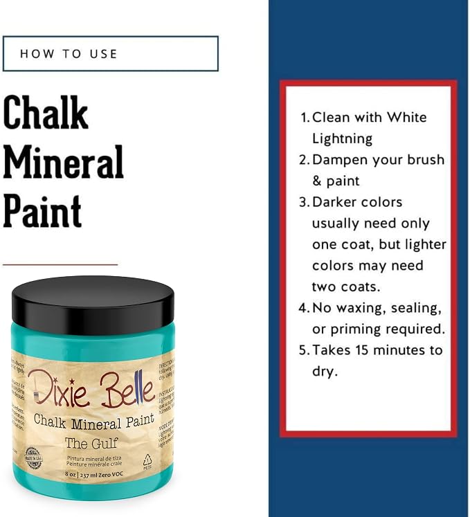 Dixie Belle Paint Company Chalk Finish Furniture Paint - Image 3