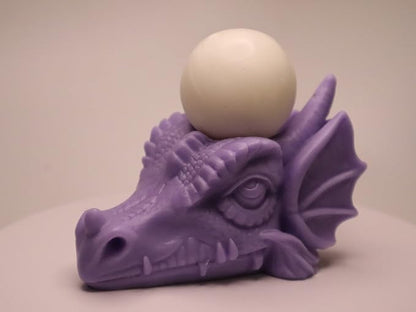 3D Dragon Silicone Mold for Resin Candle Making & Soap Making by ESEDAGESiliconeMold