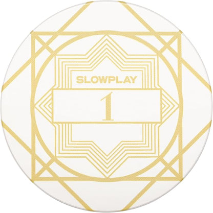 SLOWPLAY Nash Ceramic Poker Chips in Bulk, Casino Grade Ceramic 10-Gram Poker by SLOWPLAY