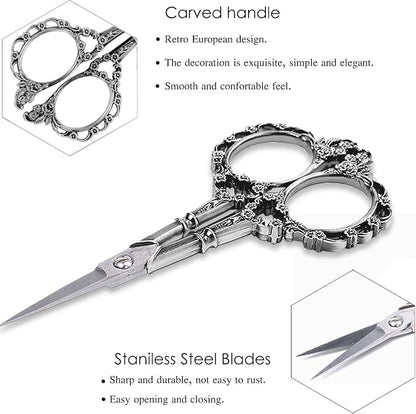 BIHRTC 4.5inch Sewing Embroidery Scissors Craft Scissor - Image 3