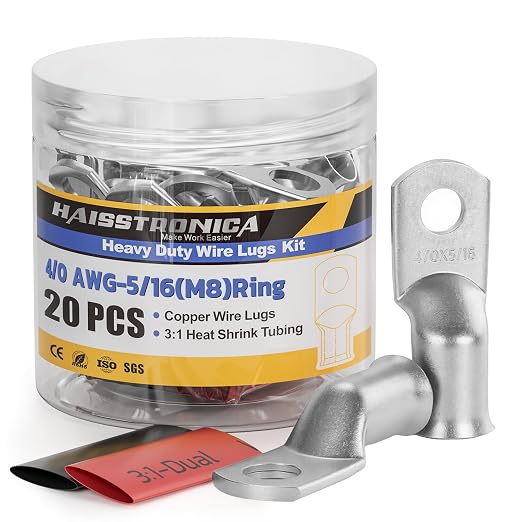 haisstronica 10pcs 4/0 AWG by HAISSTRONICA