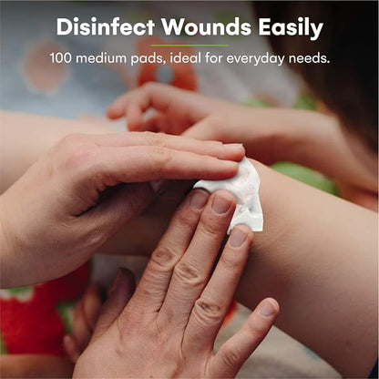 Care Touch 100-Pack Alcohol Wipes - Image 2