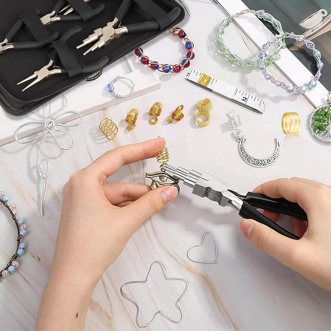 10 Pack Jewelry Pliers Set, Mini Pliers Set, Jewelry Making Include Flat - Image 9